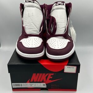 Air Jordan 1 Retro High OG Bordeaux 555088-611 Men's 12 DS OG All